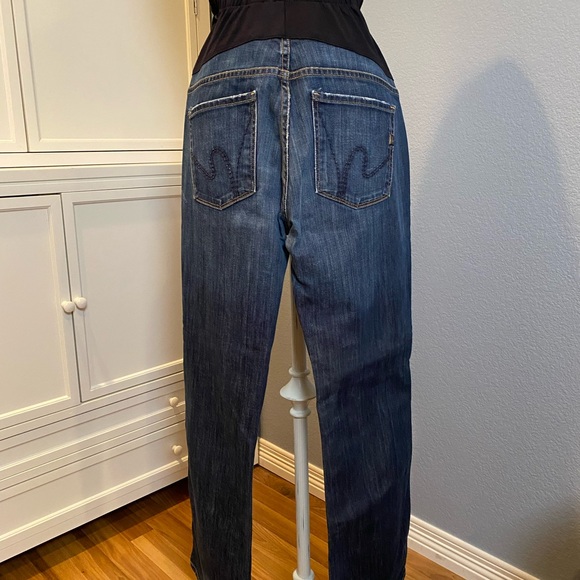 Citizens of Humanity Maternity Boot Cut Jean, Size 30 Medium Petite - Picture 2 of 6